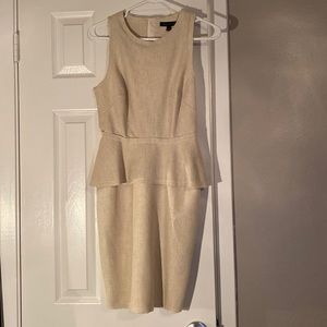 Beige banana republic professional dress size 2